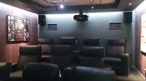 Home Cinema Star Ceiling being installed
