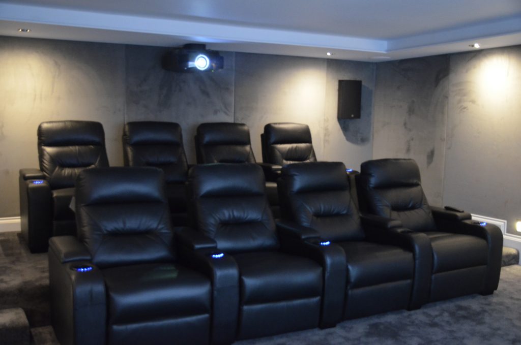Cinema Seats and projector