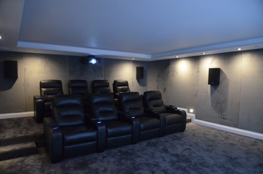 Great Home Cinema design by HiFi Cinema 